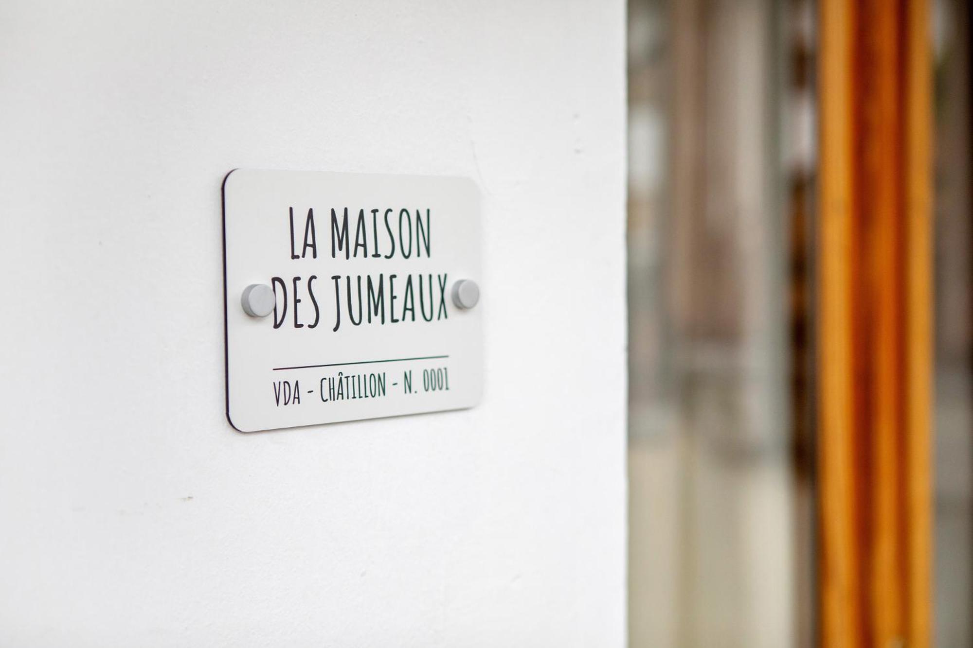 La Maison Des Jumeaux Châtillon Eksteriør bilde